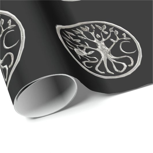 levensboom-inpakpapier cadeaupapier (Rol Hoek)