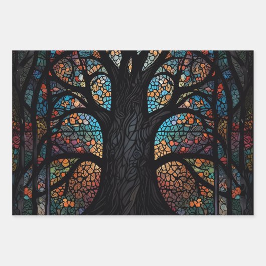 Levensboom Inpakpapier Vel (Voorkant)