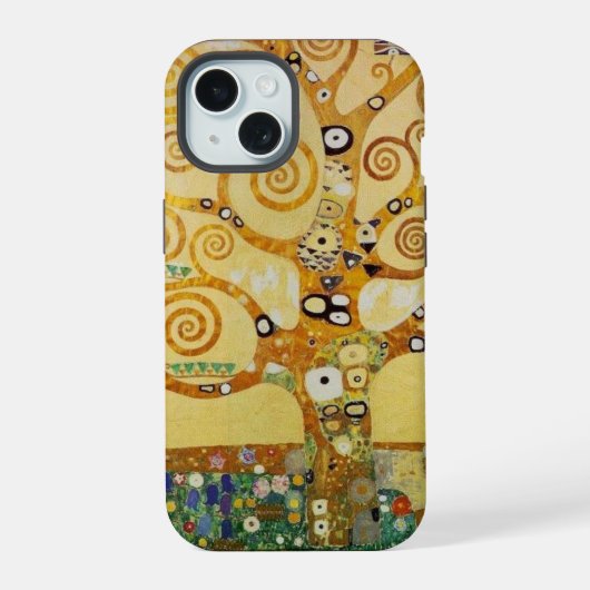 Levensboom iPhone 15 Case (Achterkant)