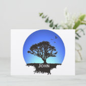 Levensboom Kaart (Staand voorkant)