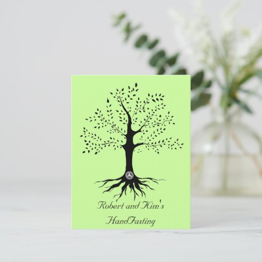 Levensboom Kaart (Staand voorkant)