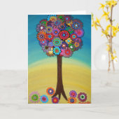 LEVENSBOOM KAART (Gele Bloem)