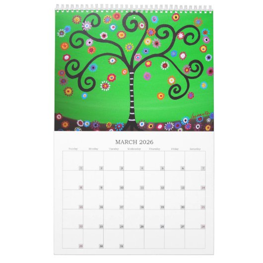 Levensboom Kalender (Mar 2026)