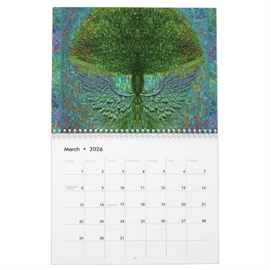 Levensboom Kalender (Mar 2026)