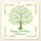 Levensboom Kartonnen Onderzetters (Voorkant)