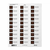 Levensboom – Keltische Gotische Steampunk Etiket (Full Sheet)