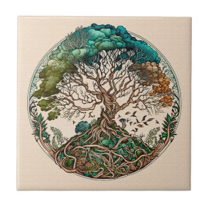 Levensboom, Keltische knoppen Tegeltje