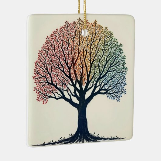 Levensboom Keramisch Ornament (Rechts)