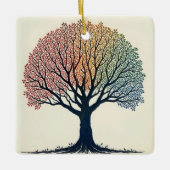 Levensboom Keramisch Ornament (Voorkant)