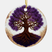 Levensboom Keramisch Ornament (Voorkant)