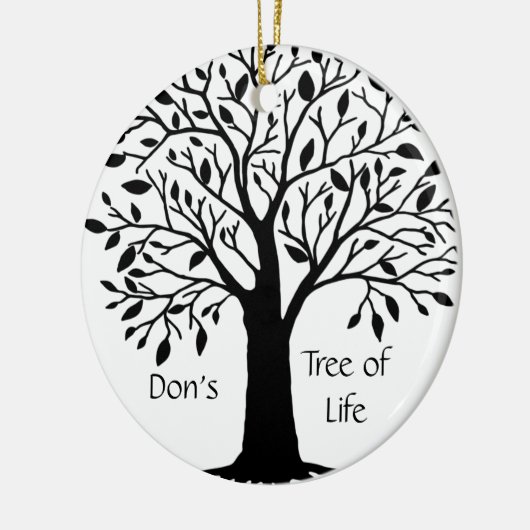 Levensboom Keramisch Ornament (Links)