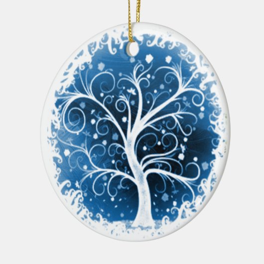 Levensboom Keramisch Ornament (Links)
