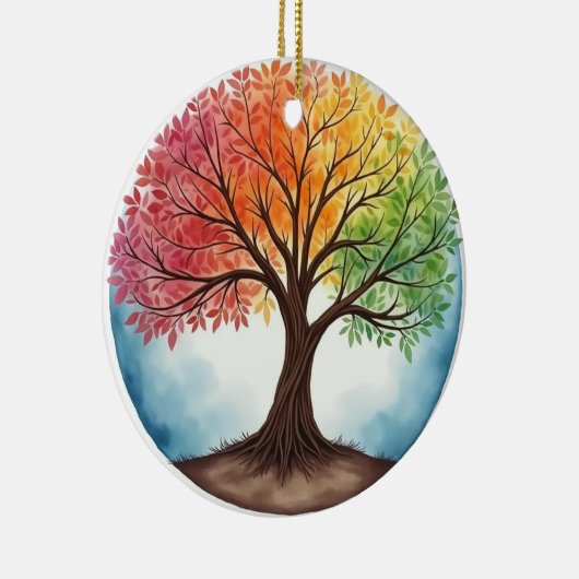 Levensboom Keramisch Ornament (Rechts)