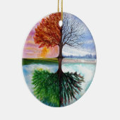 Levensboom Keramisch Ornament (Rechts)