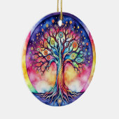 Levensboom Keramisch Ornament (Rechts)