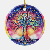 Levensboom Keramisch Ornament (Voorkant)