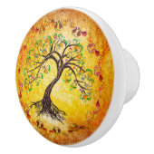 Levensboom Keramische Knop (Rechts)