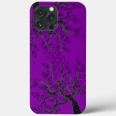 Levensboom Kies kleuren - Paars Case-Mate iPhone Case (Achterkant)