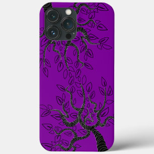 Levensboom Kies kleuren - Paars Case-Mate iPhone Case