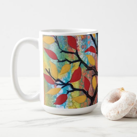 Levensboom Koffiemok (Met donut)
