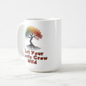 Levensboom Koffiemok (Voorkant links)