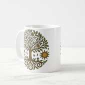 Levensboom  koffiemok (Voorkant links)