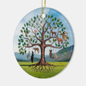 Levensboom Kunst, Levensboom Keramisch Ornament (Links)