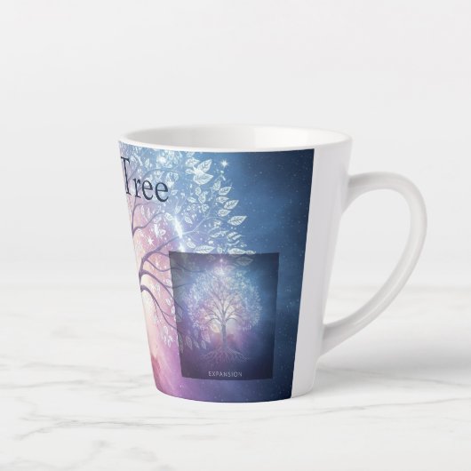Levensboom Latte Mok (Rechts)