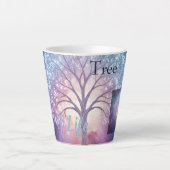Levensboom Latte Mok (Voorkant)
