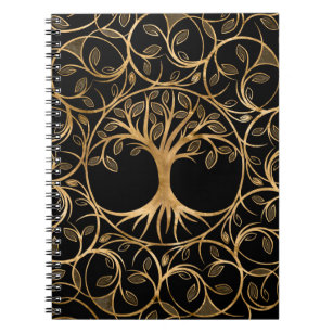 Levensboom - lijst Yggdrasil Mandala Notitieboek