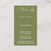 Levensboom | Luna Visitekaartje (Achterkant)