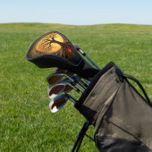 Levensboom – Maanverlichte Verlichting Golfheadcover (Insitu)