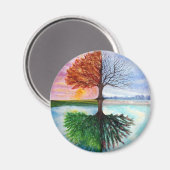 Levensboom Magneet (Voorkant / Achterkant)