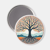 Levensboom Magneet (Voorkant / Achterkant)
