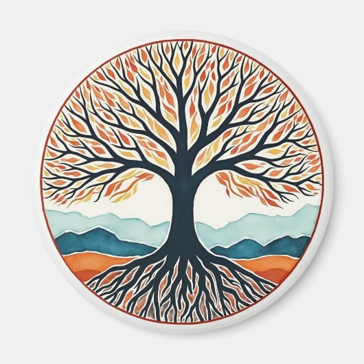Levensboom Magneet (Voorkant)