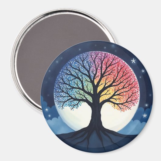 Levensboom Magneet (Voorkant / Achterkant)