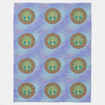 Levensboom - Mandala naadloos patroon 1