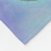 Levensboom - Mandala naadloos patroon 1 Fleece Deken (Hoek)