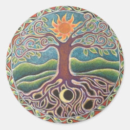 Levensboom Mandala Sticker