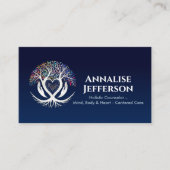 Levensboom - Mededogen - Hartgerichte ondersteunin Visitekaartje (Voorkant)