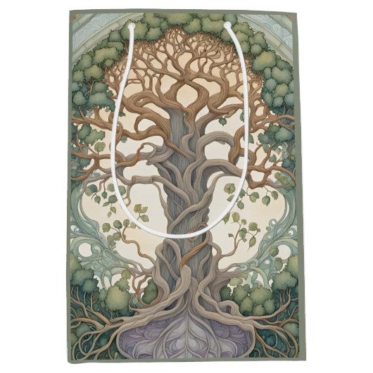 Levensboom Medium Cadeauzakje (Voorkant)