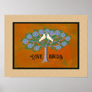 Levensboom met 2 doven 12/18 Poster