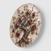 Levensboom met granaatappels | 3D-reliëfkunst Grote Klok (Hoek)