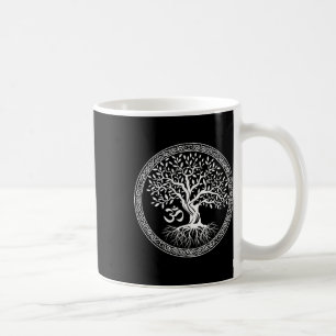Levensboom Met Om Symbool Yoga Zen Meditatie Sp Koffiemok