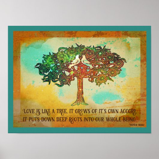 Levensboom met Poster van twee doven (Voorkant)