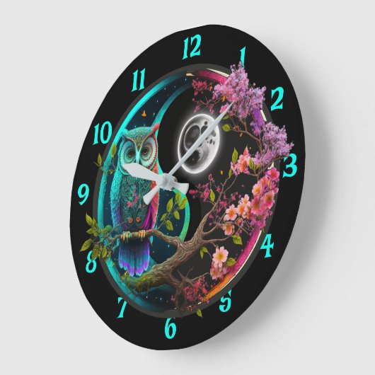 Levensboom met sleepnetten grote klok (Hoek)