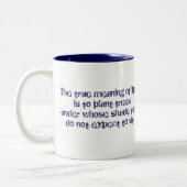 Levensboom met twee toonaangevende mok (Links)