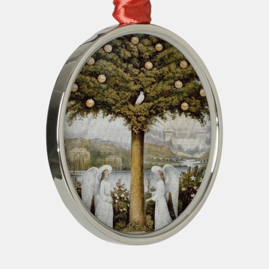 Levensboom Metalen Ornament (Rechts)