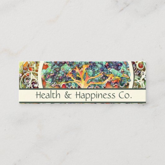 Levensboom Mini Visitekaartje (Voorkant)