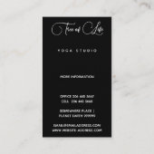 Levensboom | Modern Visitekaartje (Achterkant)